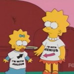 simpsons Genious vs Jealous smart vs smarter